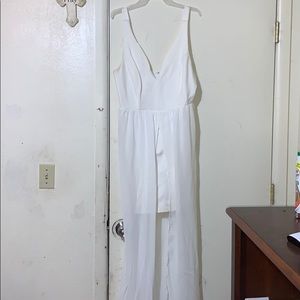 White prom dress